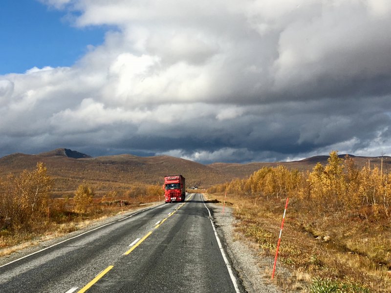 Lapland truck traffic
