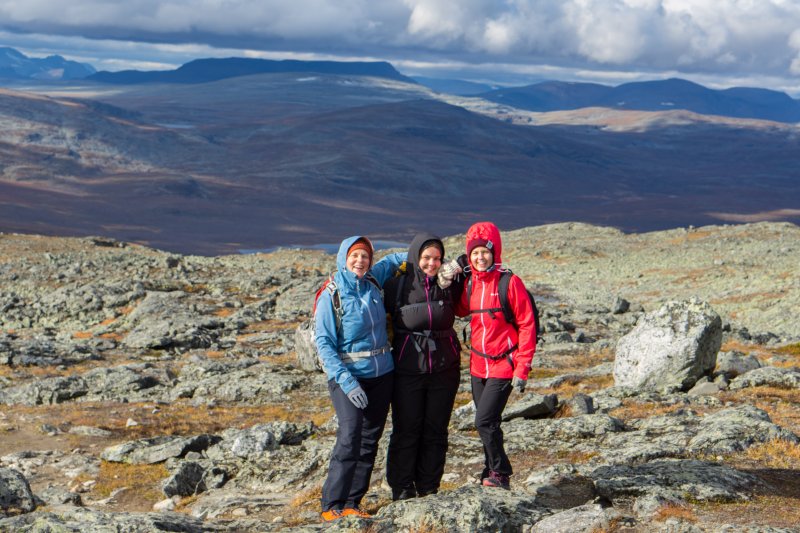 On the top of Saana fell, Kilpisjärvi