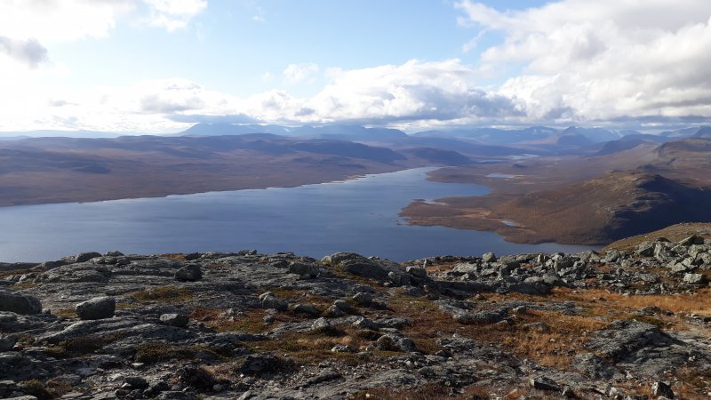 Saana view to Norway