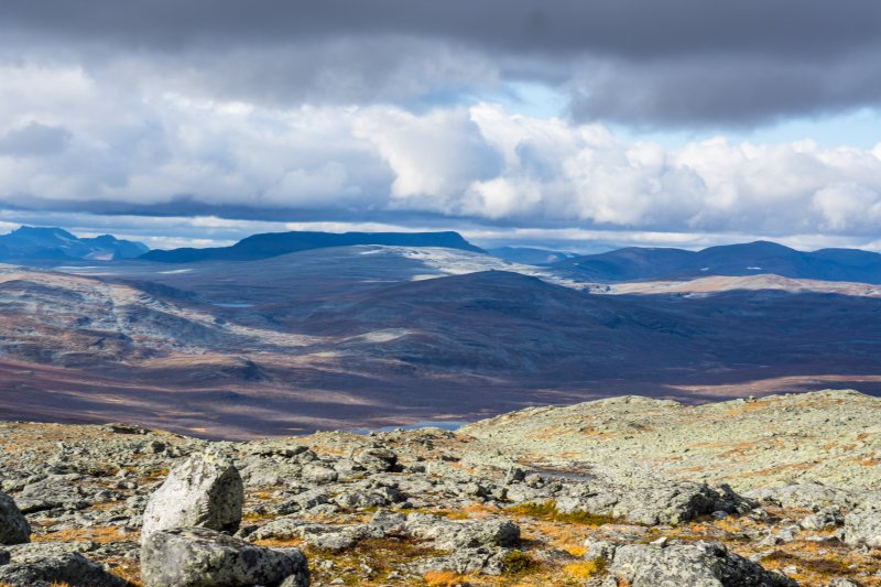 Saana view towards Norway
