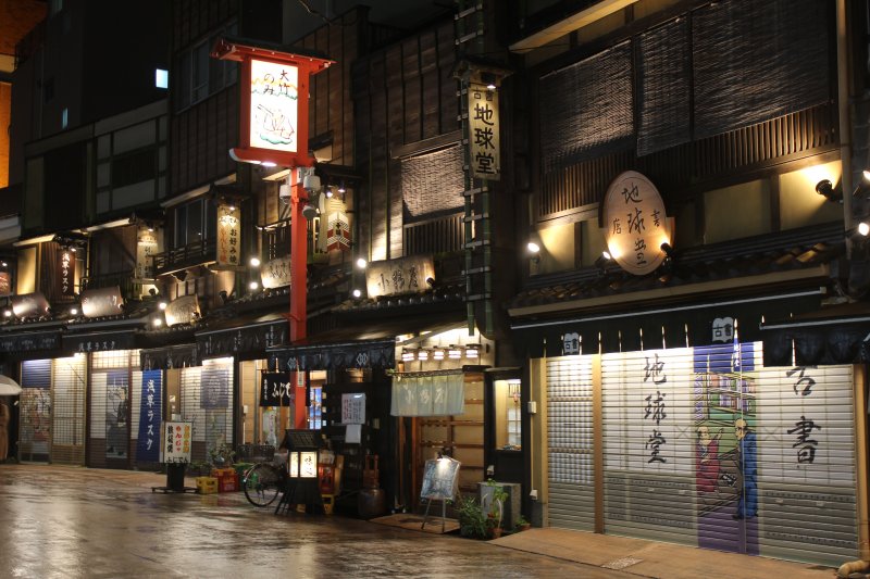 One of the streets in Asakusa Old Town