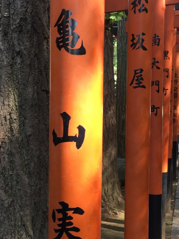 Gojoten shrine gate, Ueno Park