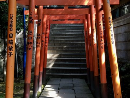Gojoten shrine gates, Ueno Park