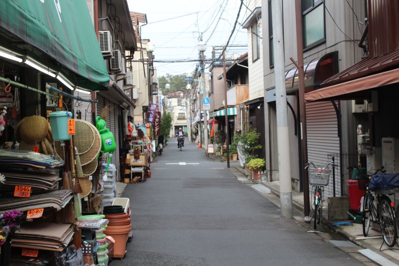Nezu old town in Tokyo