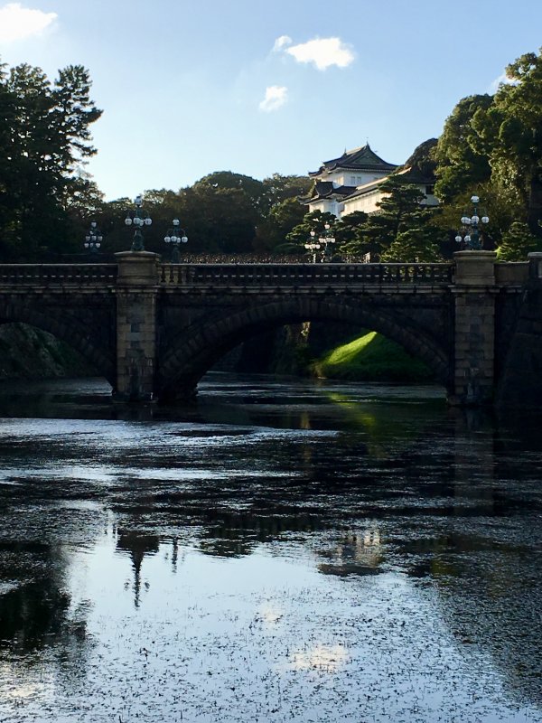 Walks in Old Tokyo: Nijubashi Bridge and Imperial Palace