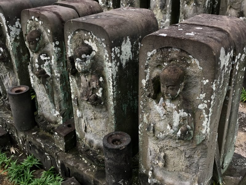 Ojizosama statues