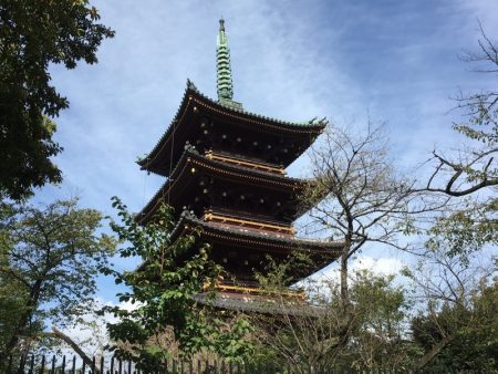 Pagoda from Tosho-gu Shrine