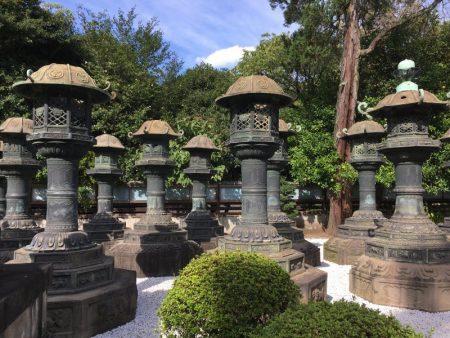 Ueno Park stone statues, Tokyo