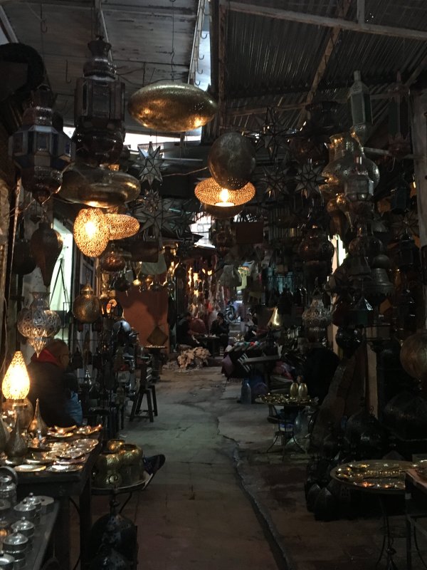 Ironworkers souk, Marrakech Ironworkers souk, Marrakech