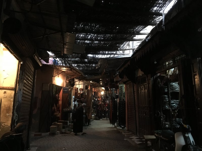 Ironworkers souk, Marrakech Ironworkers souk, Marrakech
