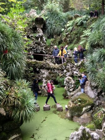 Lago da Cascata, Quinta da Regaleira