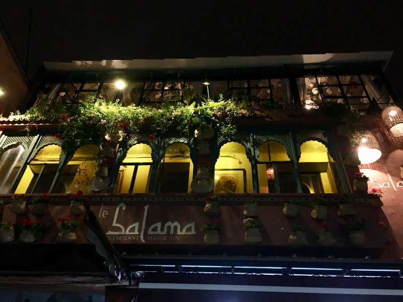 Restaurant Le Salama, Marrakech Restaurant Le Salama, Marrakech