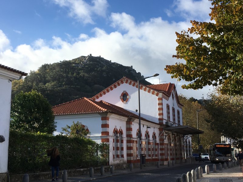 Sintra train station, Palaces of Sintra by bus
