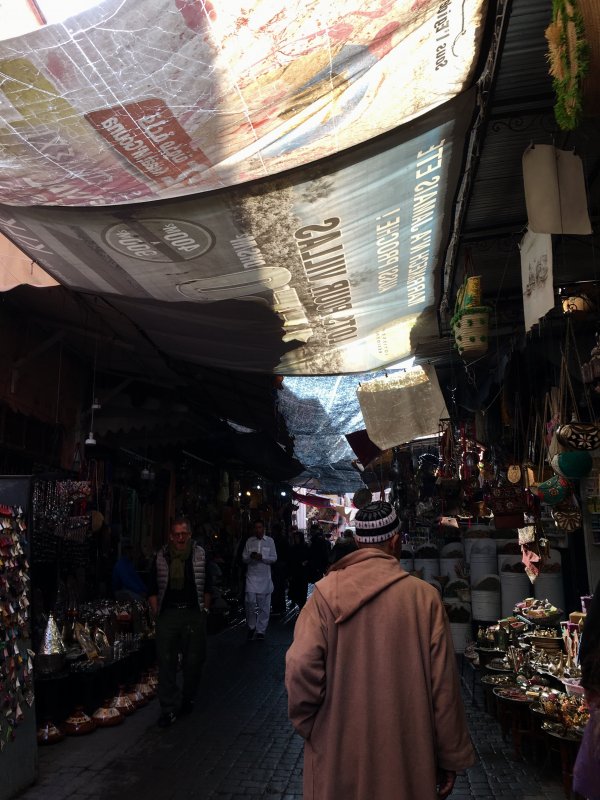 In the Souks of Marrakech In the Souks of Marrakech