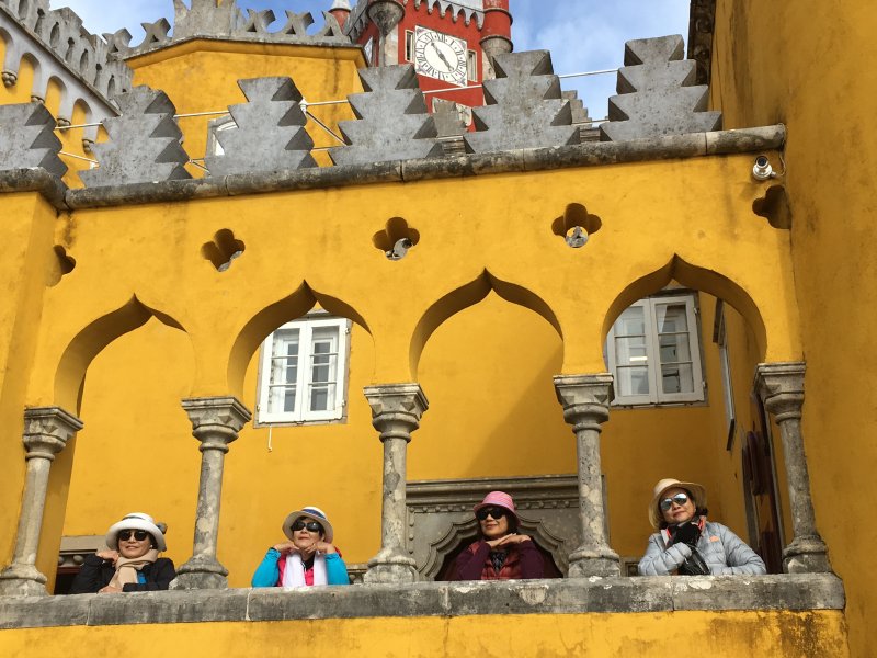 Visiting the palaces of Sintra