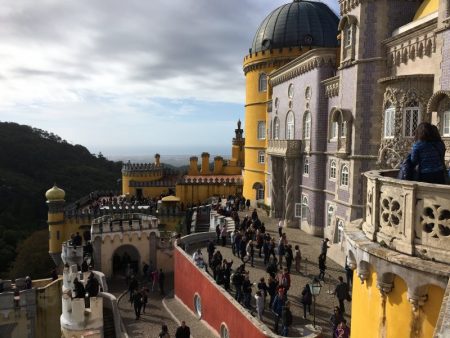 Palaces of Sintra by bus: the Palace of Pena