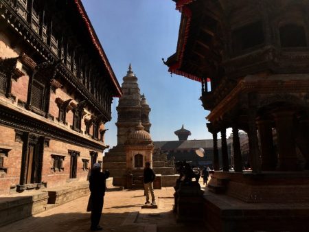 Bhaktapur Durbar Square and pagoda