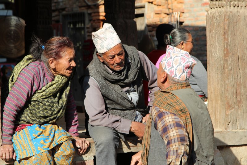 People of Nepal: Newari people of Bhaktapur