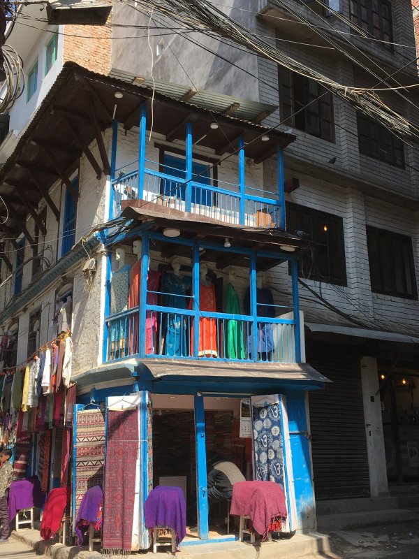 A corner in Thamel, Kathmandu
