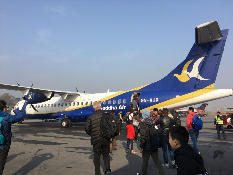 Domestic travel in Nepal: Kathmandu to Pokhara flight