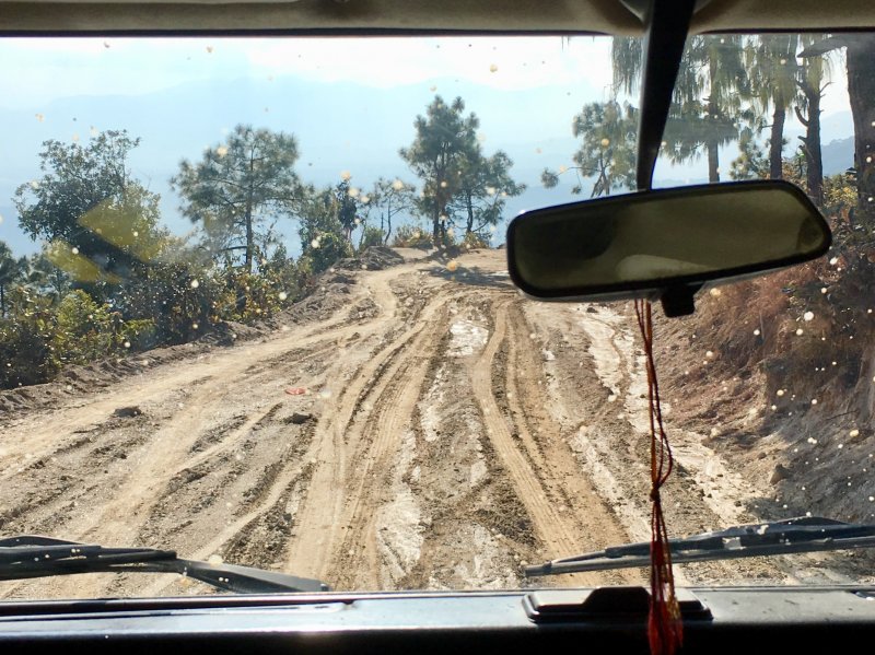 Drive to Prakriti Resort, Shivapuri National Park Drive to Prakriti Resort, Nepal