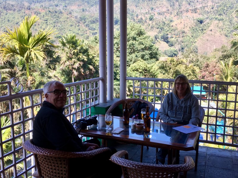 Highway lunch, Pokhara to Kathmandu