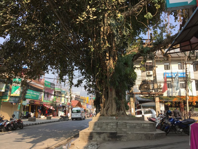 Pokhara Lakeside tourist area