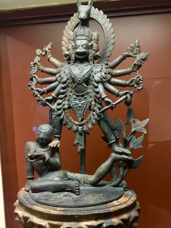 Around Kathmandu: monkey-god Hanuman, Patan Museum Monkey-god Hanuman, Patan Museum