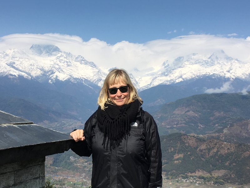 Traveling to Sarangkot for Himalaya views