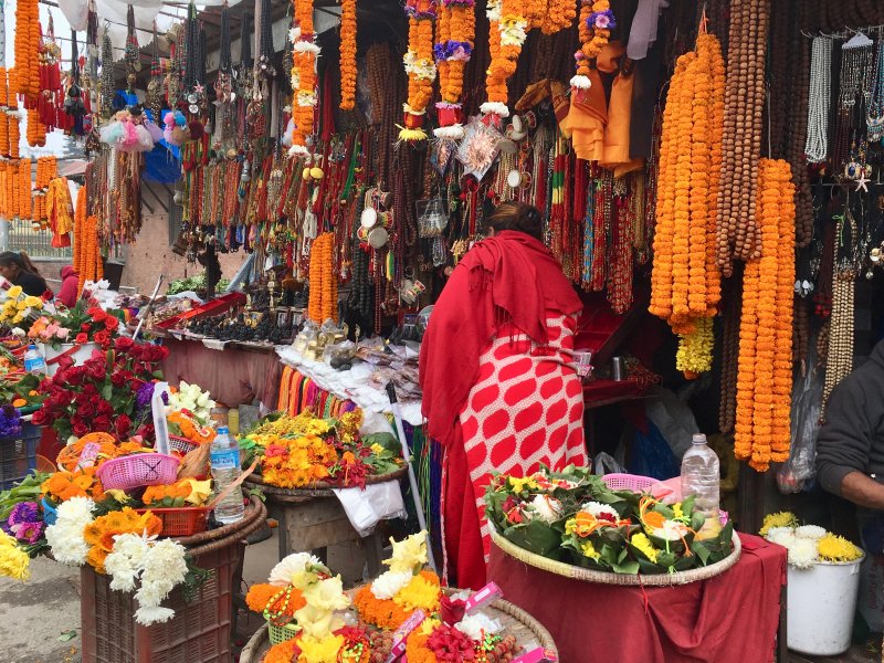 Pashupatinath stalls Pashupatinath stalls
