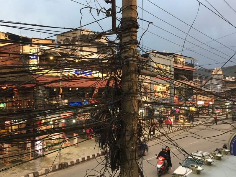 Pokhara electric cables