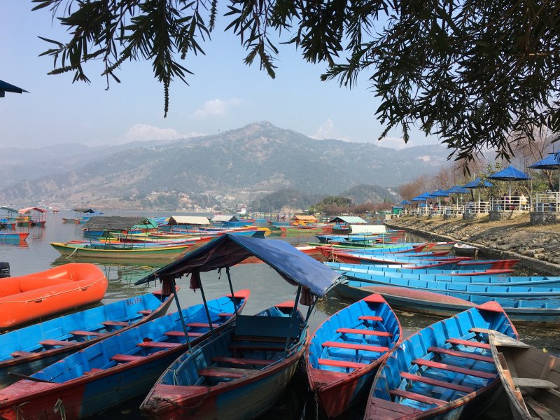 Pokhara lakeside