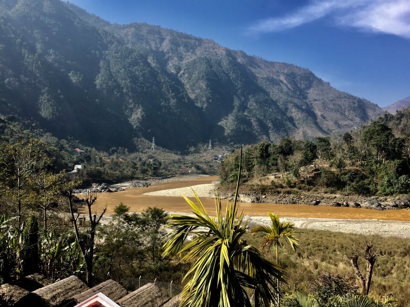 Domestic travel in Nepal, bus from Pokhara to Kathmandu