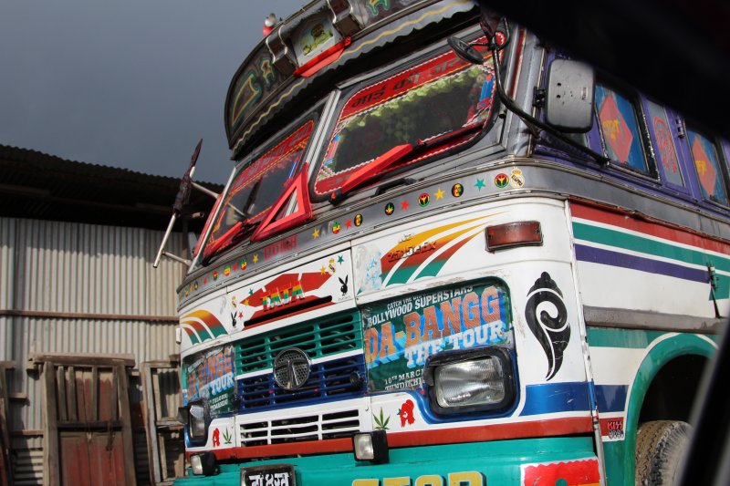 Road Kathmandu to Pokhara