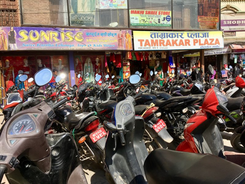 Kathmandu motor bikes
