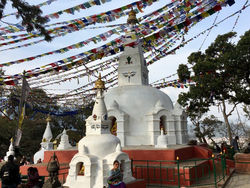 The monkey temple, Kathmandu