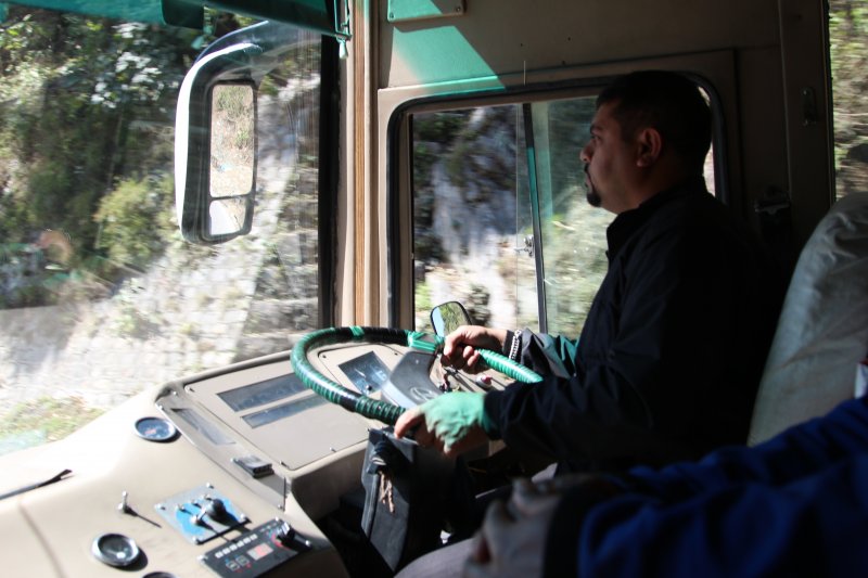 Travel in Nepal: Greenline bus from Pokhara to Kathmandu