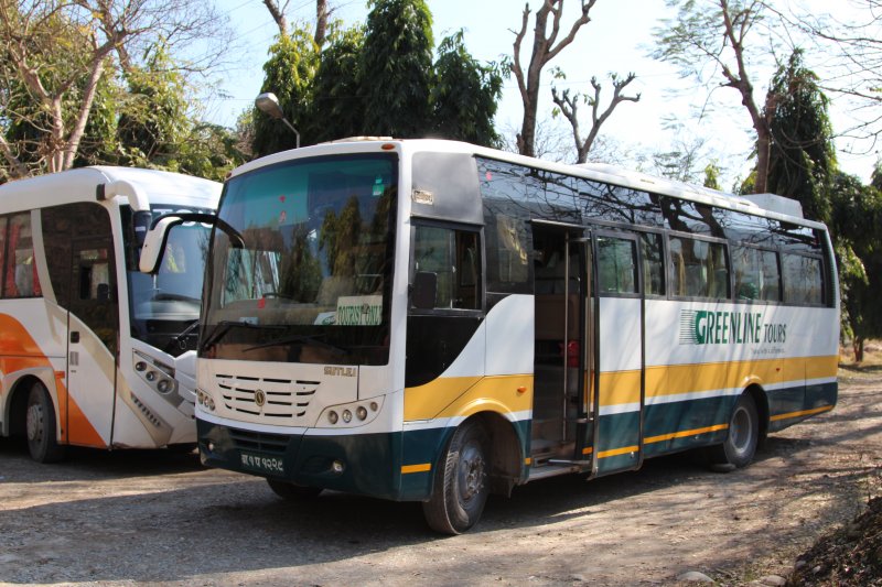 Traveling by land in Nepal: Greenline Bus
