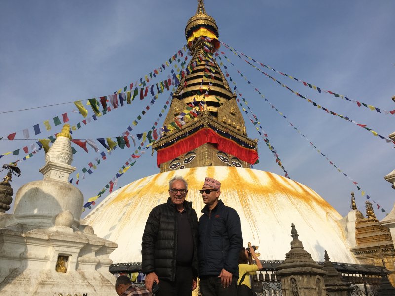Temples around Kathmandu: Swayambbunath, the Monkey Temple Temples around Kathmandu: Swayambbunath, the Monkey Temple