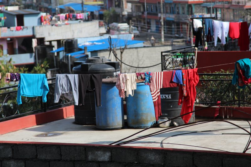 Walking in Pokhara