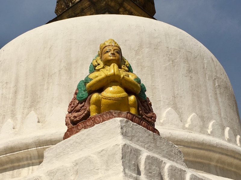 A Kathmandu temple A Kathmandu temple