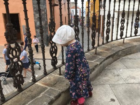 A small tourist, Tenerife