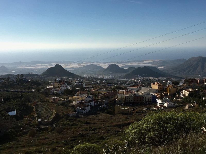 Coastal view from Arona, Tenerife