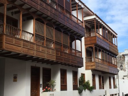 Garachico balconies, Tenerife