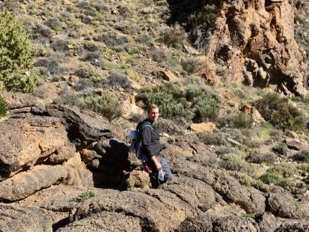 Hiking in Mount Teide National Park, Tenerife