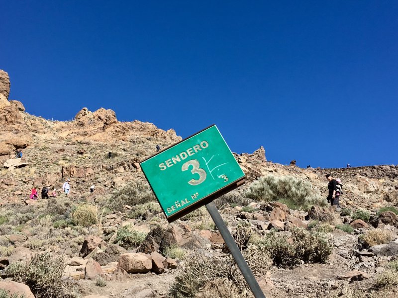 Hiking the Sendero 3, Roques de Garcia
