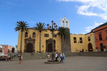 La iglesia de Garachico, Tenerife