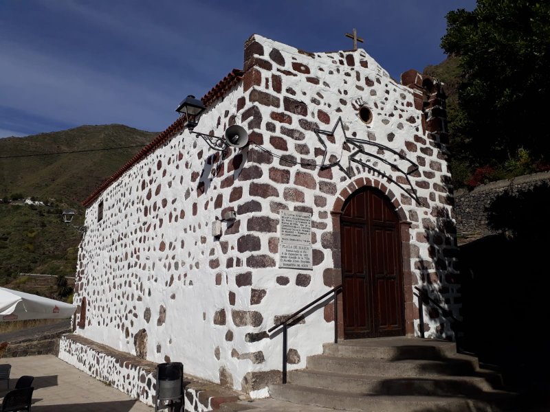 La iglesia de Masca, Tenerife