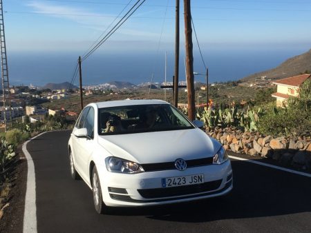 Los Cristianos view from Arona, Tenerife
