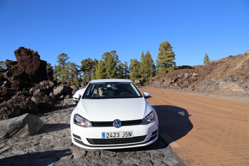 Mount Teide by car